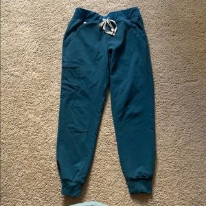Figs Zamora Caribbean blue pant